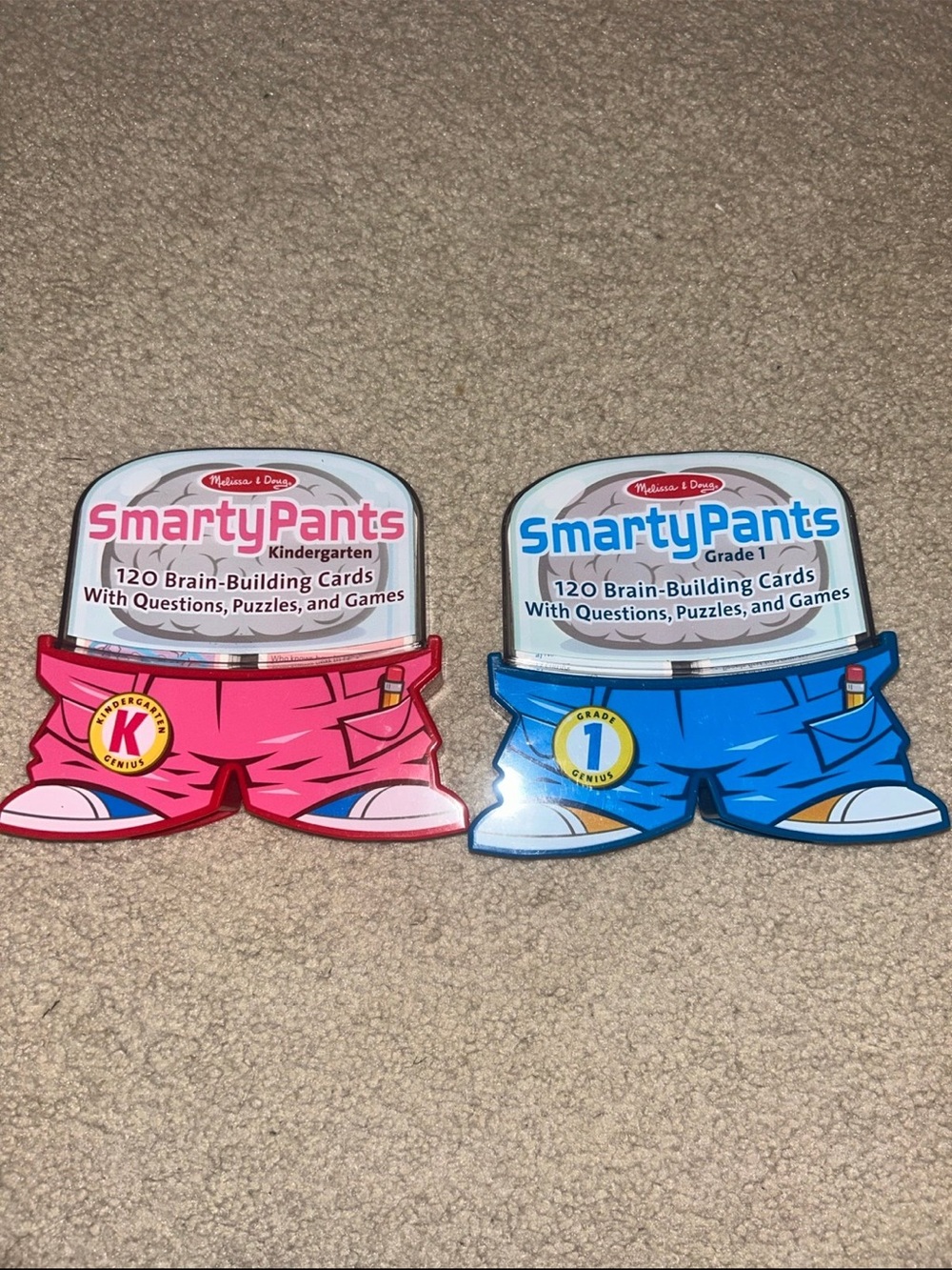 Melissa & Doug SmartyPants Kindergarten & First Grade Card Sets